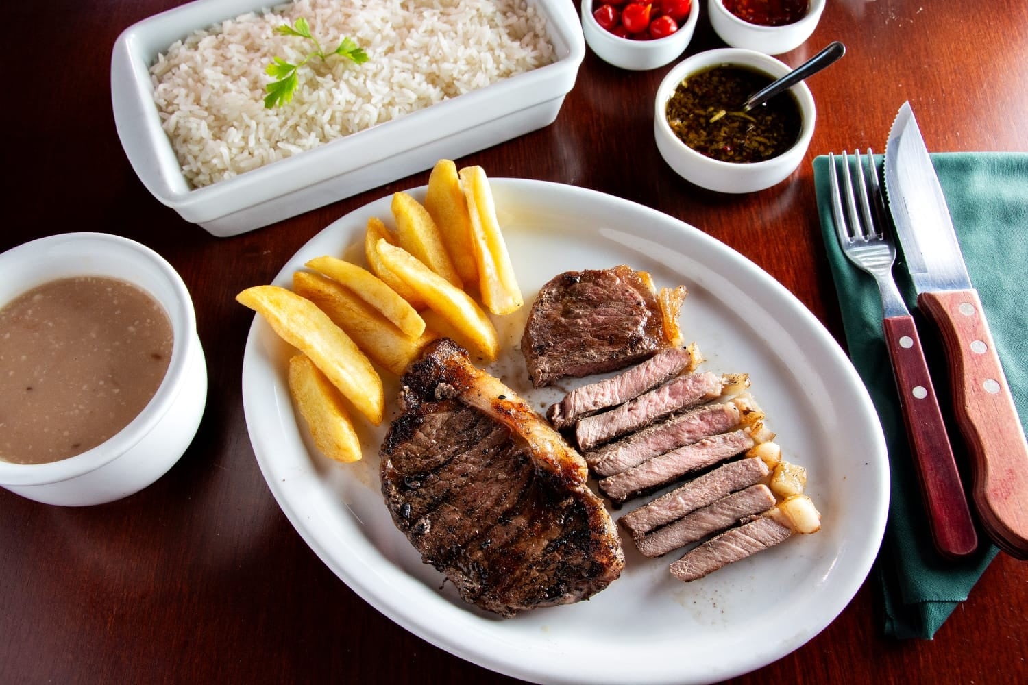Picanha à moda da Villa servido no Picanha na Villa